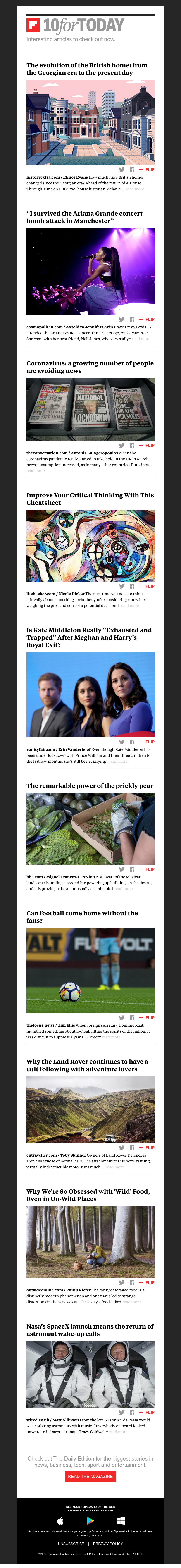 Flipboard - The evolution of the British home