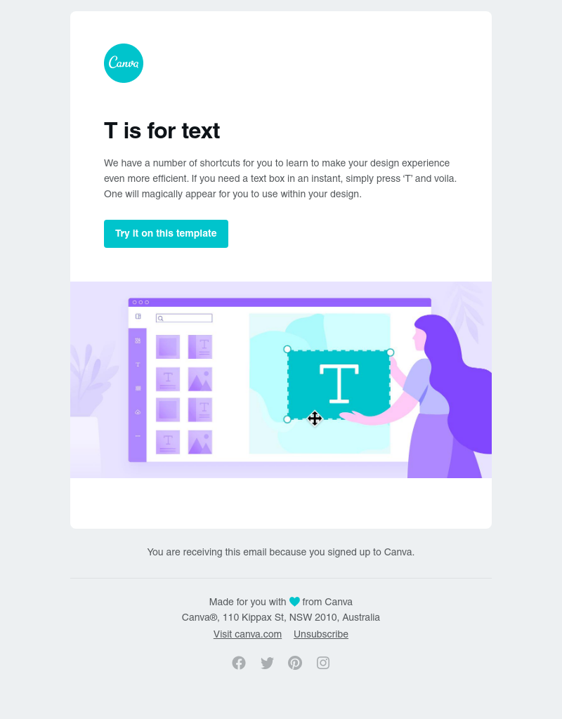 Canva - Our easy-to-use shortcuts makes designing simpler
