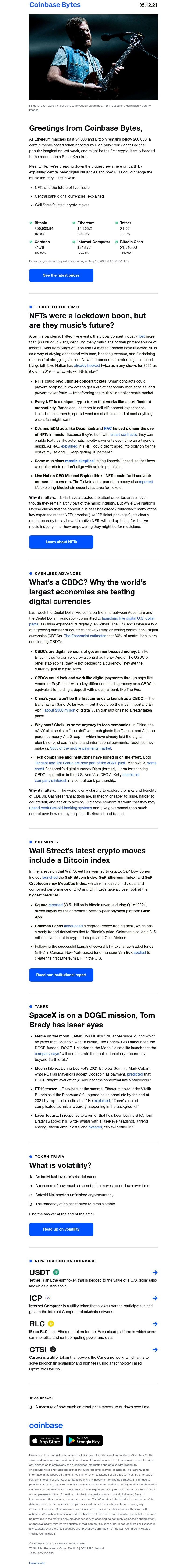  - How crypto could change live music
