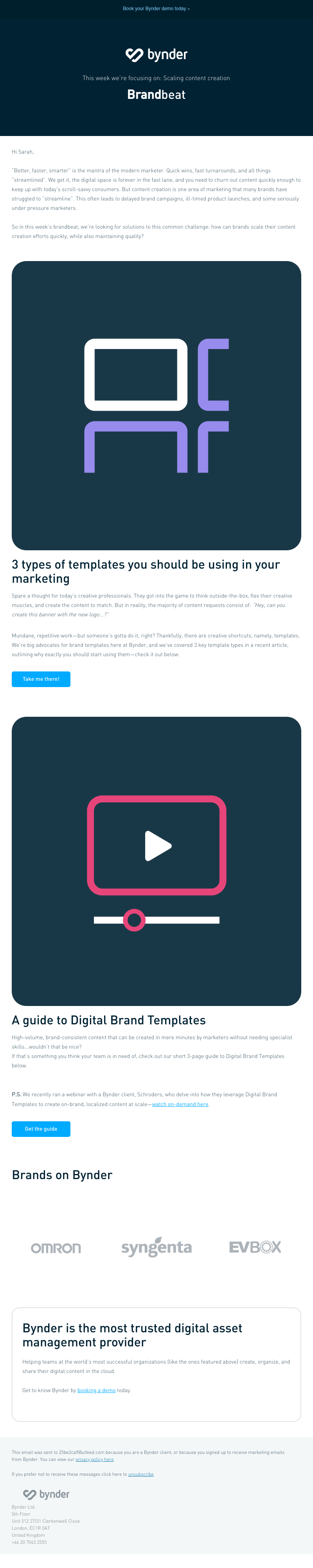 Bynder - Bynder brandbeat: Still waiting on that content request from creative?