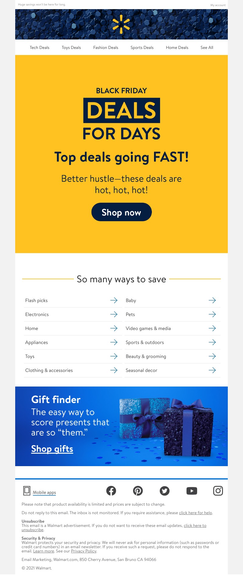 Walmart - Whoa, our top DEALS are selling like hotcakes 🥞 😍