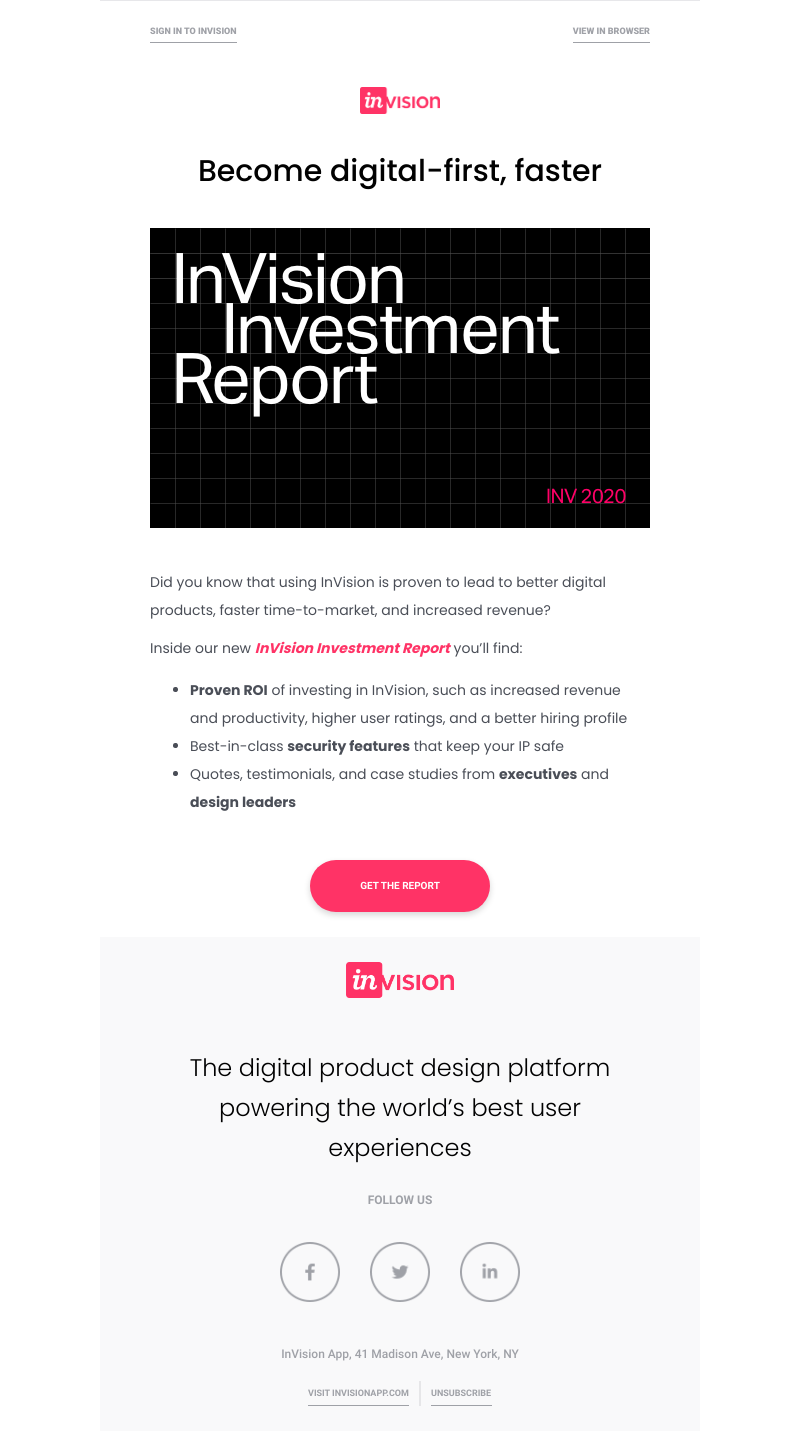 InVision - How the best teams release digital products 6.5 weeks faster