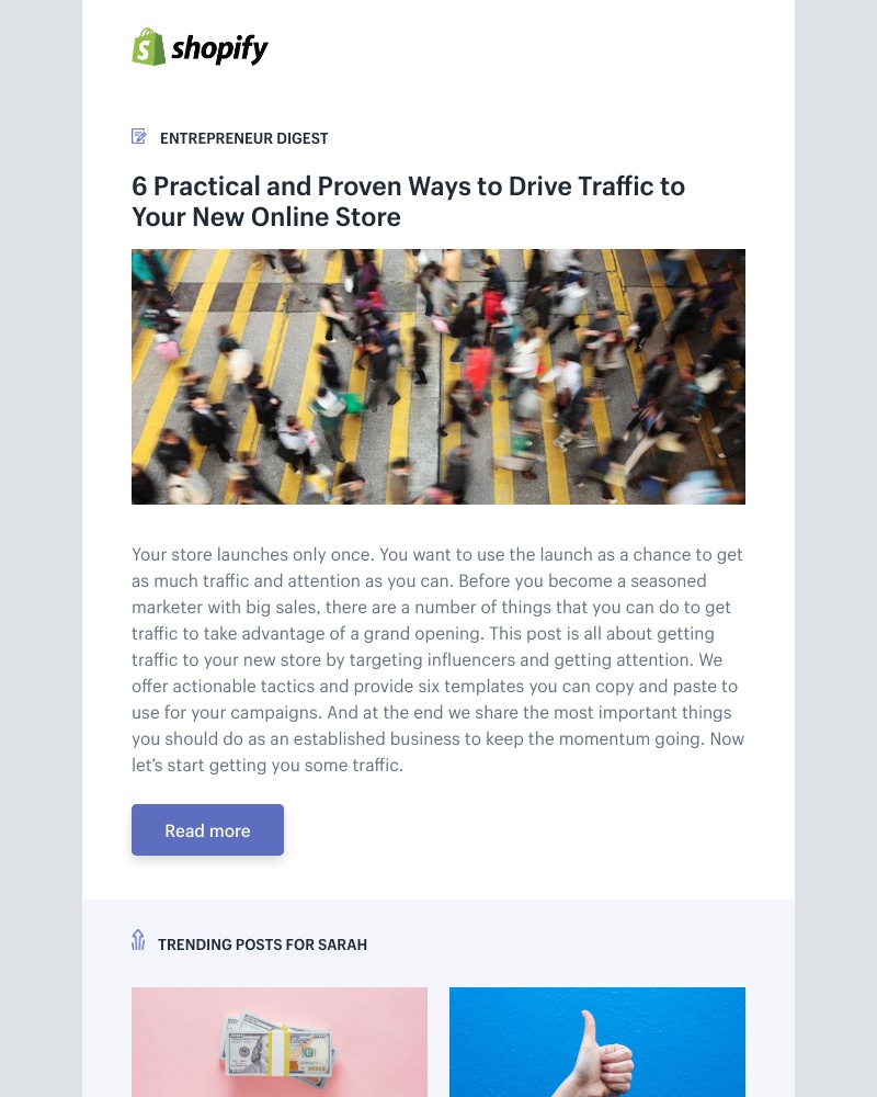 Shopify - 6 Practical and Proven Ways to Drive Traffic to Your New Online Store