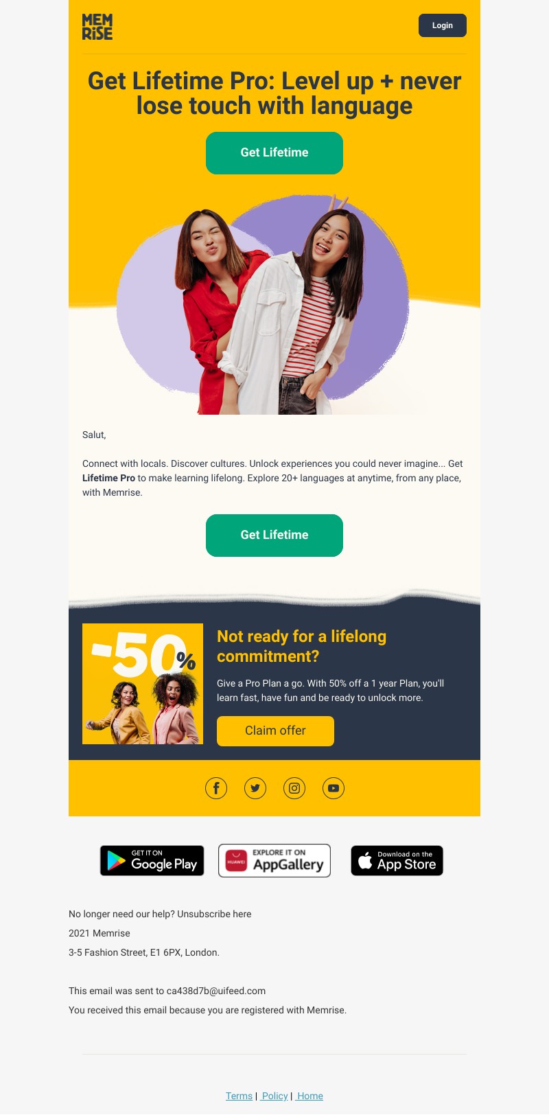 Memrise - Love languages? Upgrade to Lifetime Pro! 🚀
