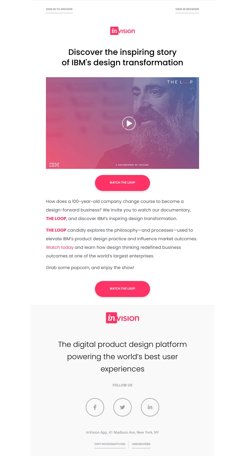 InVision - Watch InVision’s Documentary: The Loop