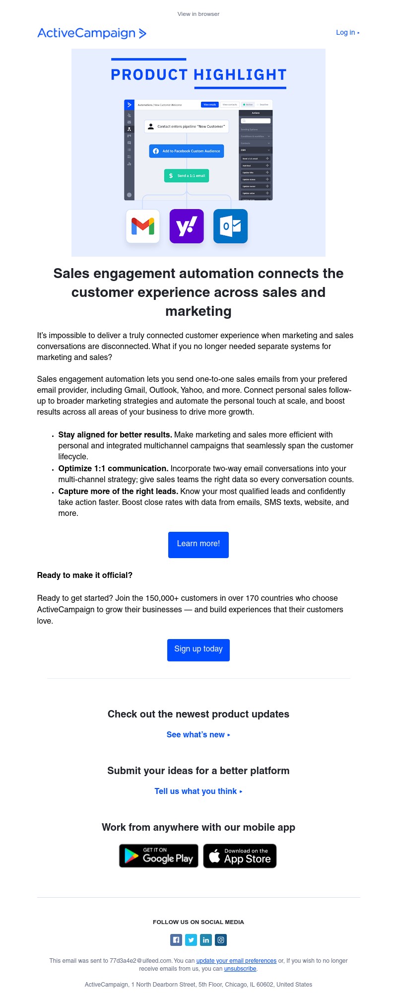  - Boost your sales with sales engagement automation