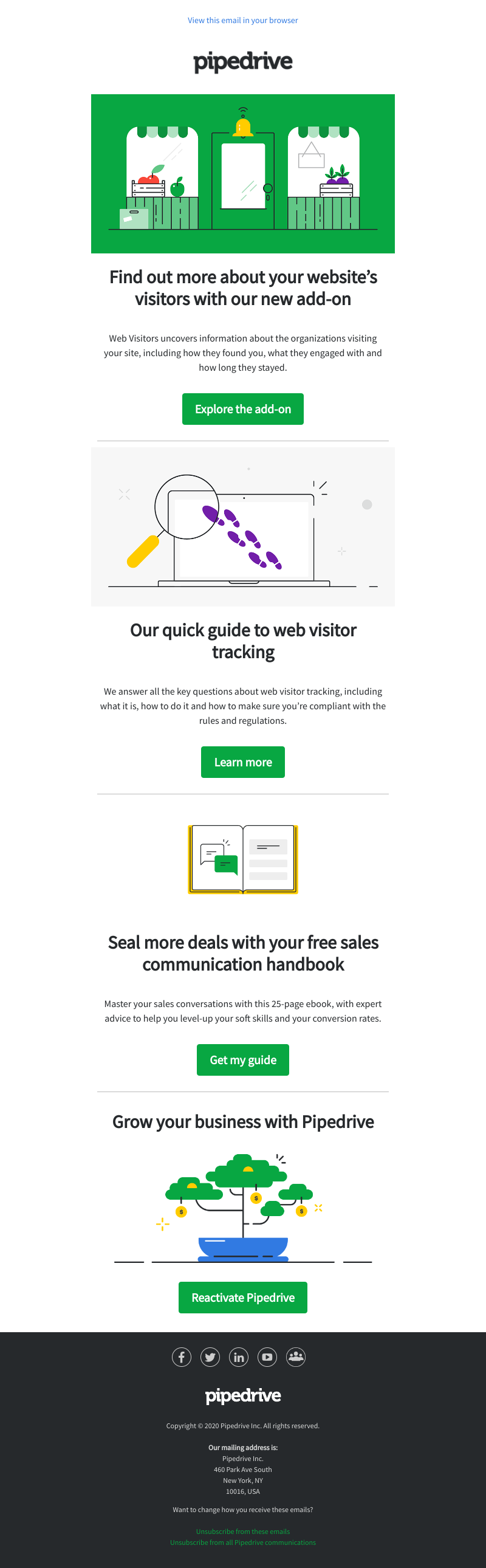 Pipedrive - Want to know who your web visitors work for?