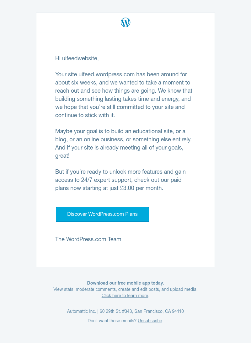 WordPress - Checking in… how are things going?