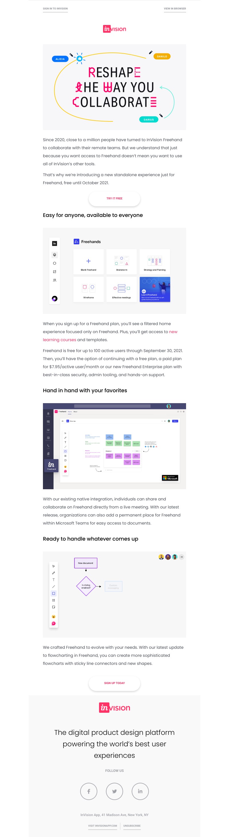 InVision - NEW: Transform how you collaborate with Freehand
