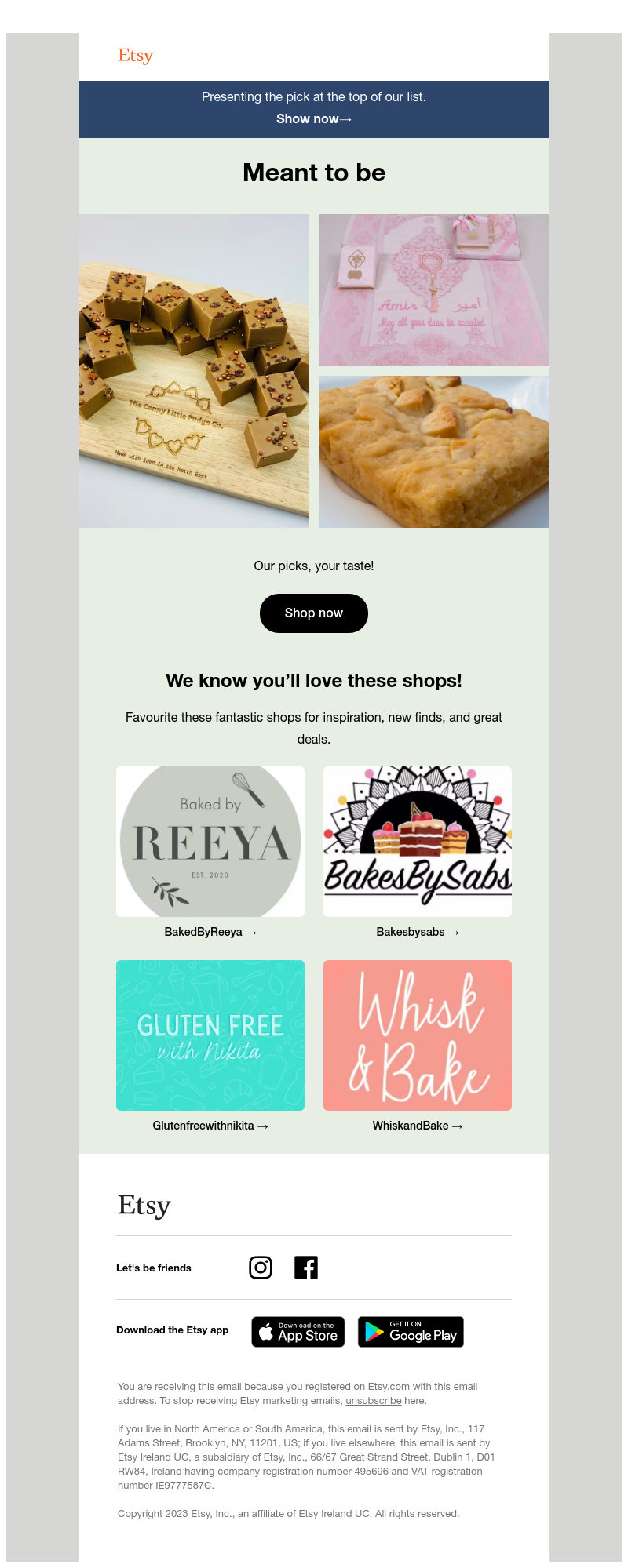 Etsy - Curated based on what you love.