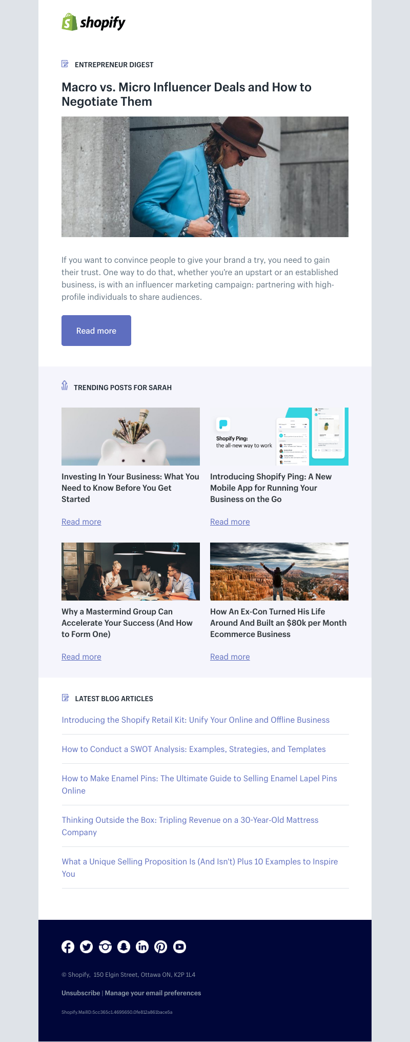 Shopify - Macro vs. Micro Influencer Deals and How to Negotiate Them