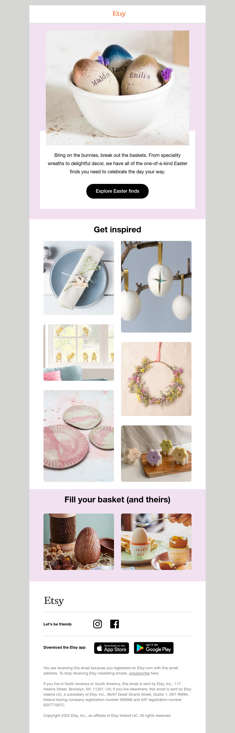 Etsy - Festive finds for Easter