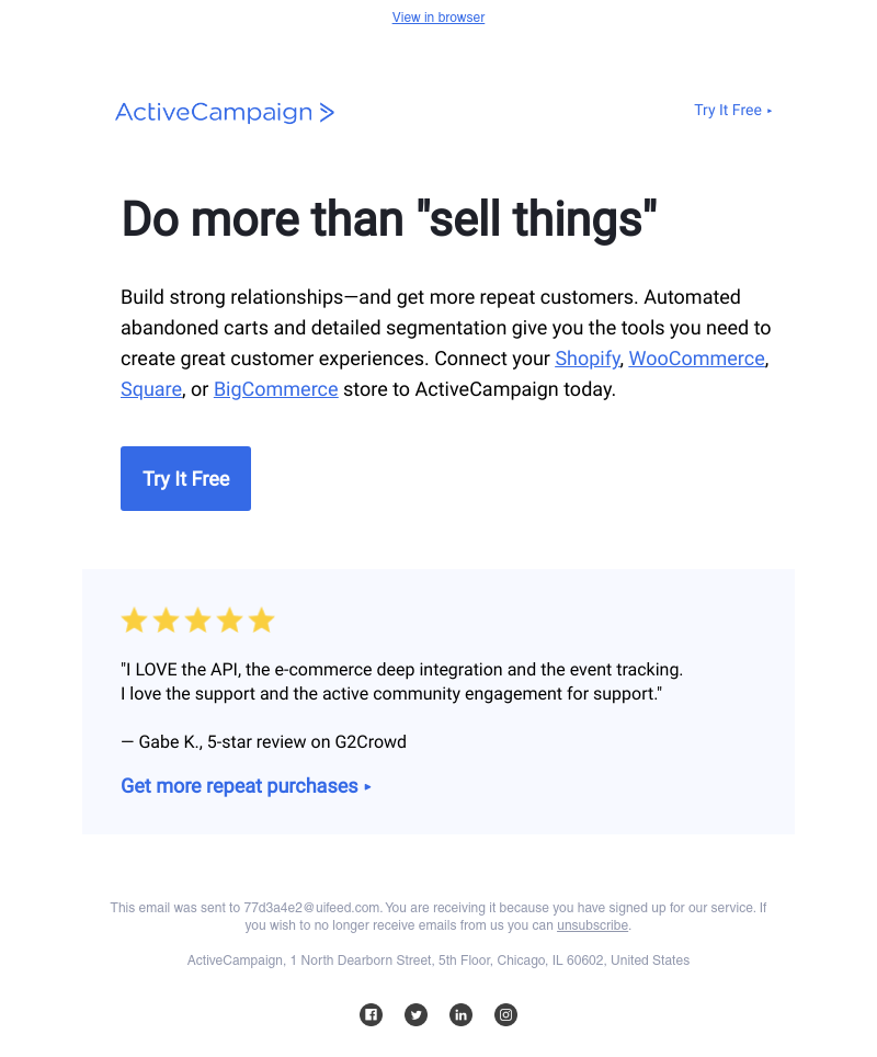 - How to get more repeat customers