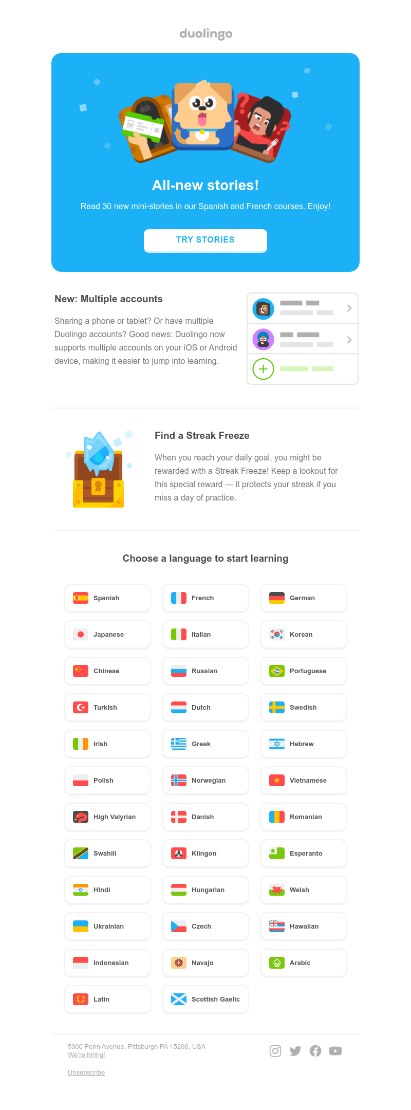 Duolingo - 📚 New stories + new rewards!