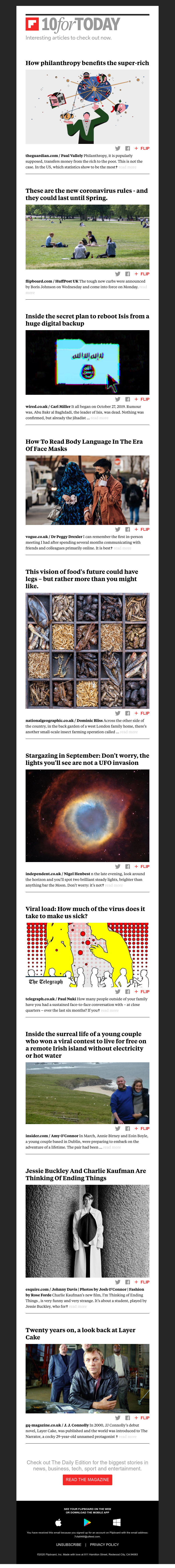 Flipboard - How philanthropy benefits the super-rich