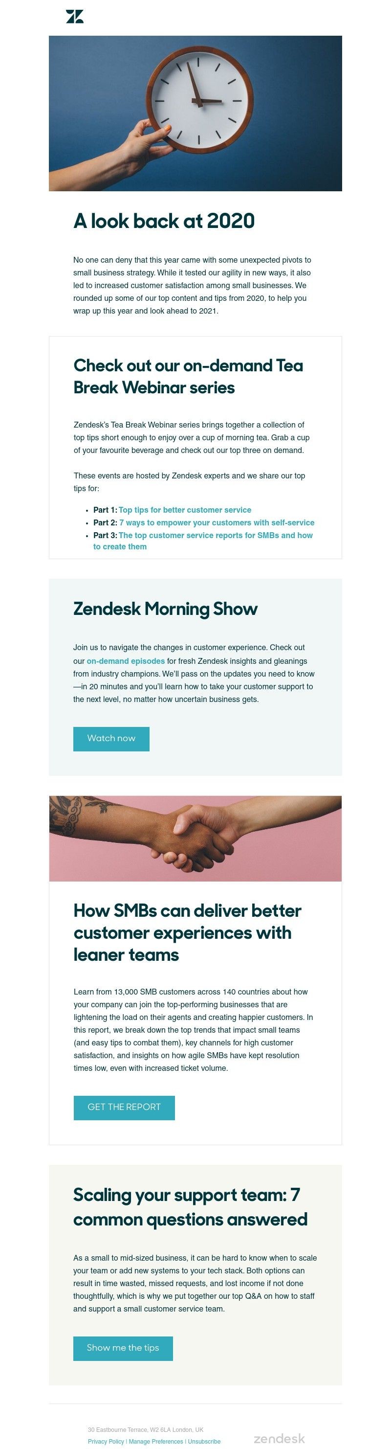 Zendesk - Our top tips of the year are inside