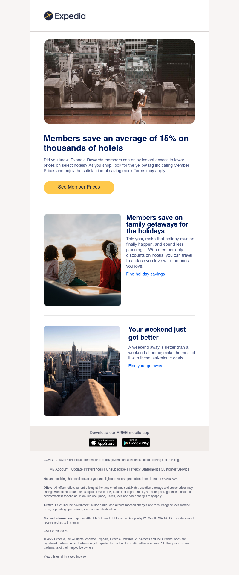 Expedia - Score instant savings as an Expedia Rewards member