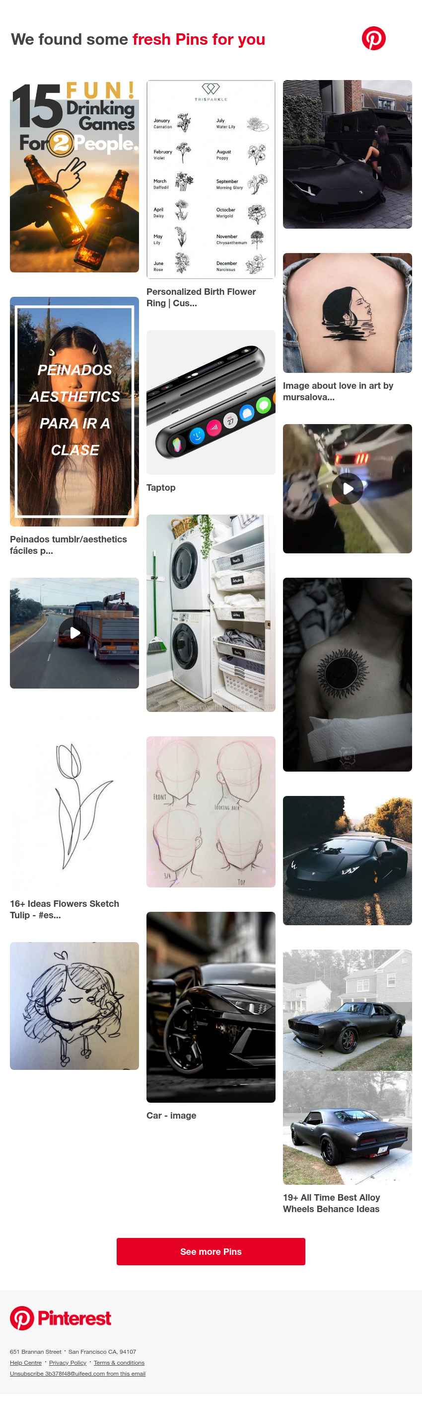 Pinterest - Hi UI Feed! We think you might like these 16 ideas