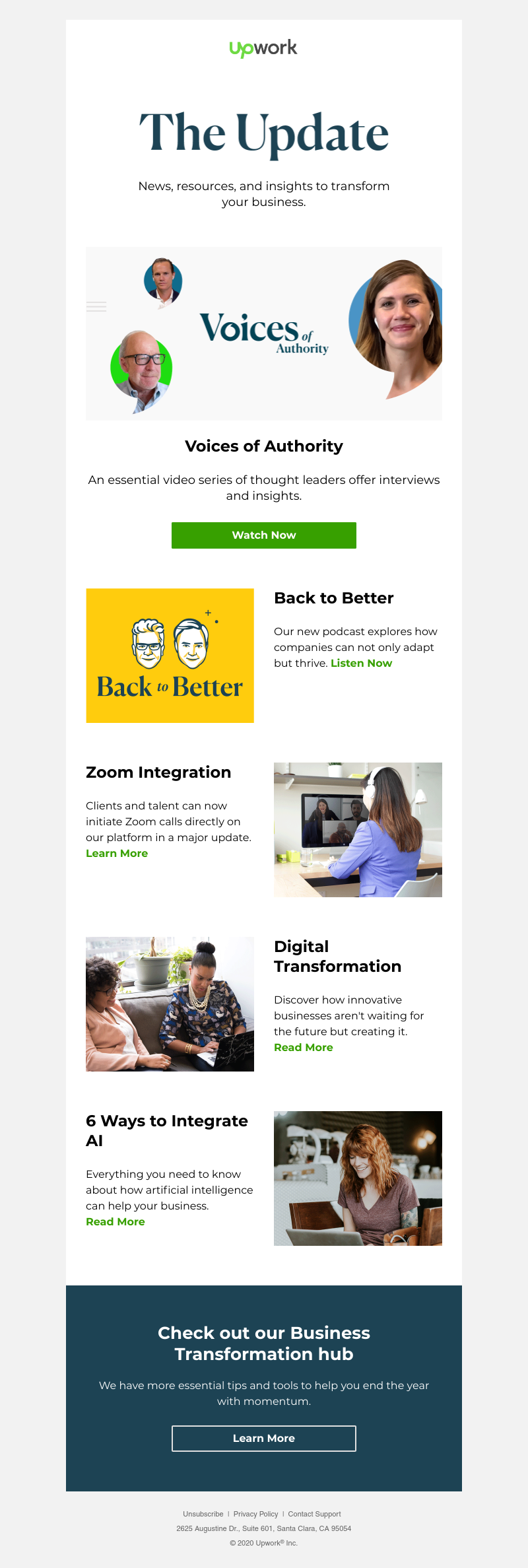 Upwork - Transform your business for year-end momentum