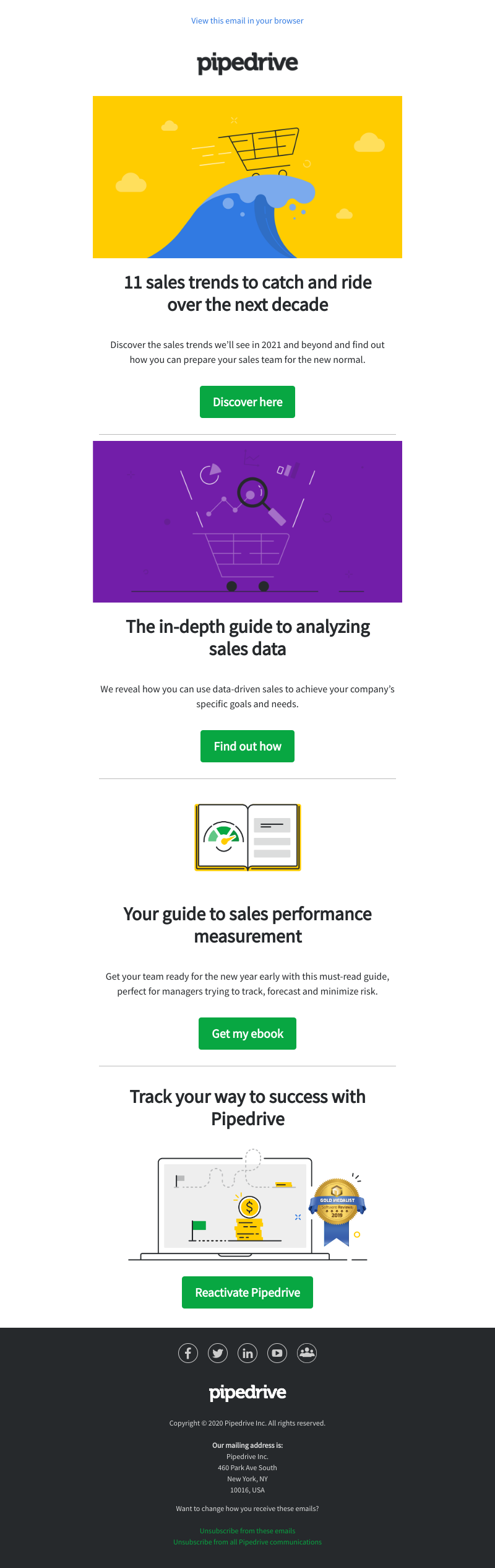 Pipedrive - 🌊 Catch the wave and stay on top of 2021’s sales trends