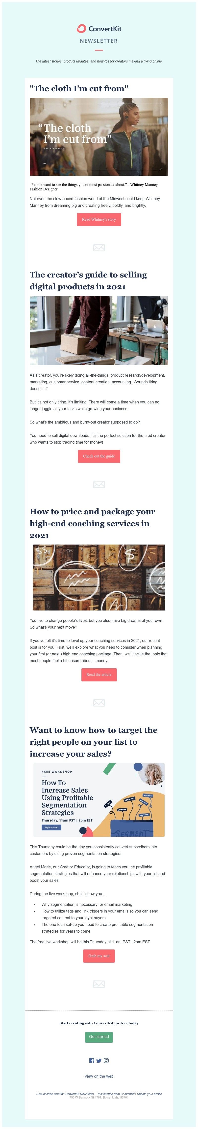 ConvertKit - How to price and package your high-end coaching services in 2021