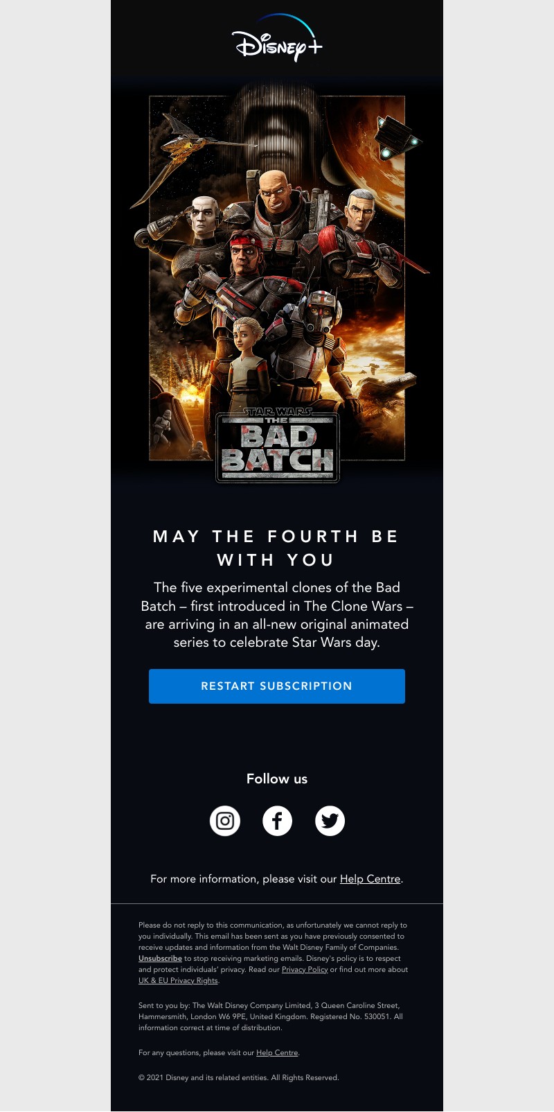 Disney+ - May the fourth be with you