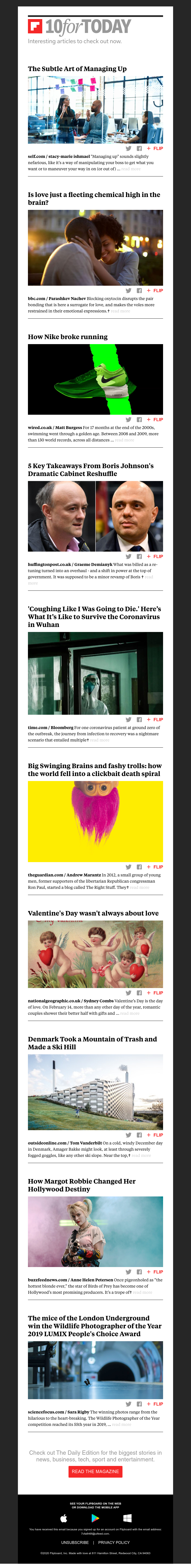 Flipboard - The subtle art of managing up