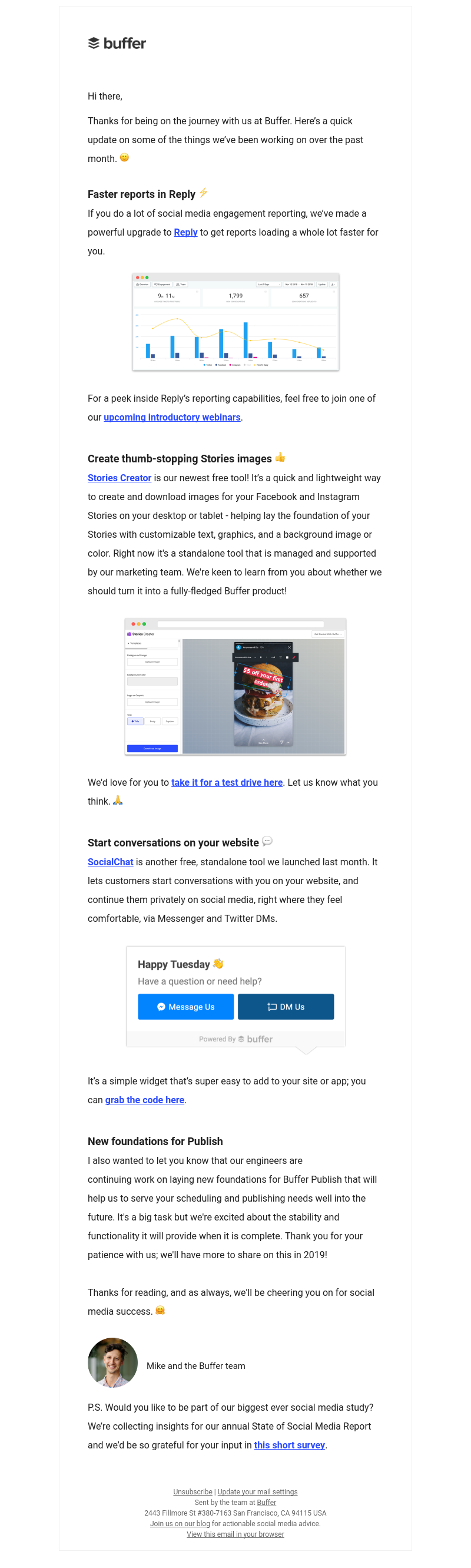  - |New| Free tools and faster Reply reporting 