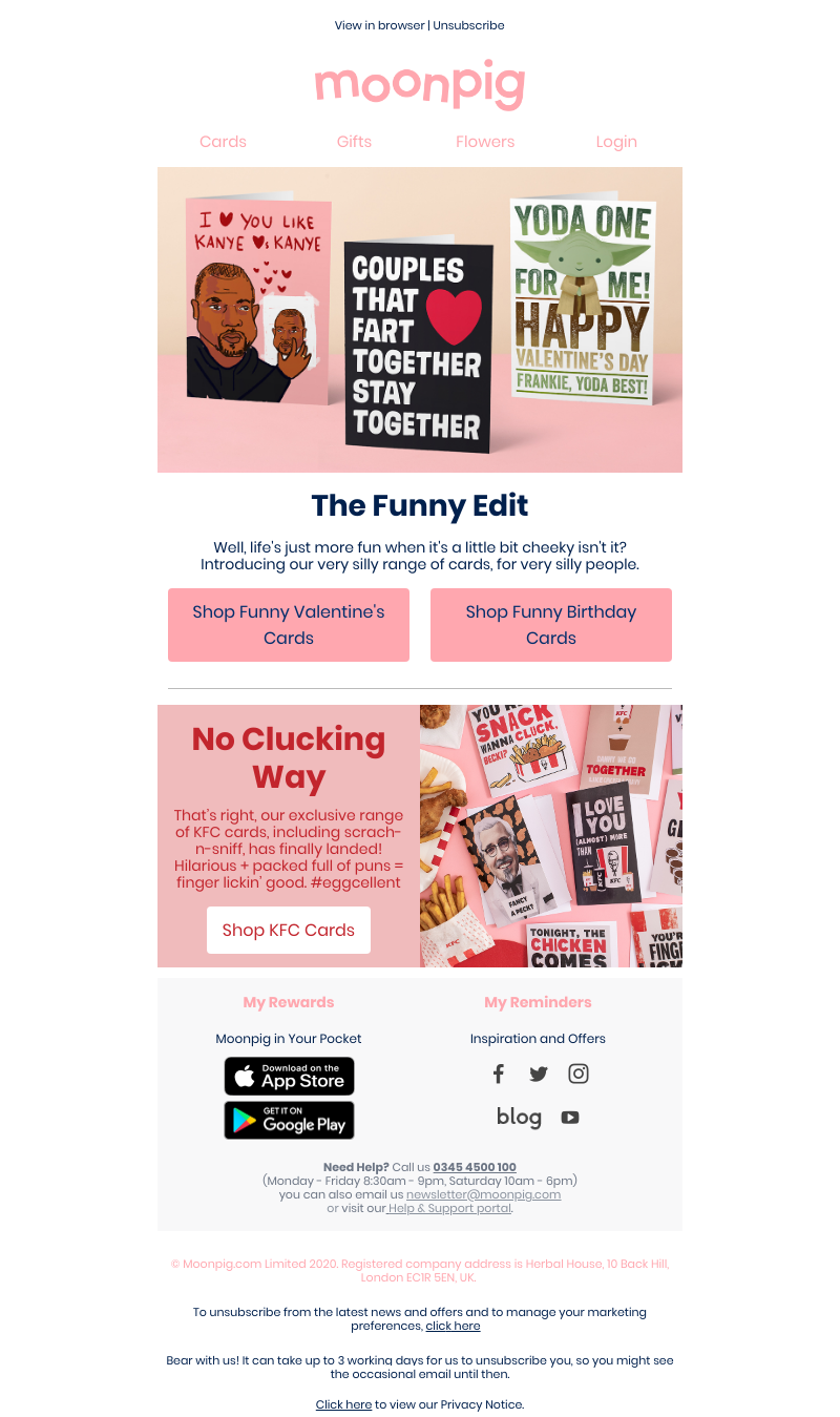 Moonpig - 😄 THE BEST OF MOONPIG: give them a grin! 😄