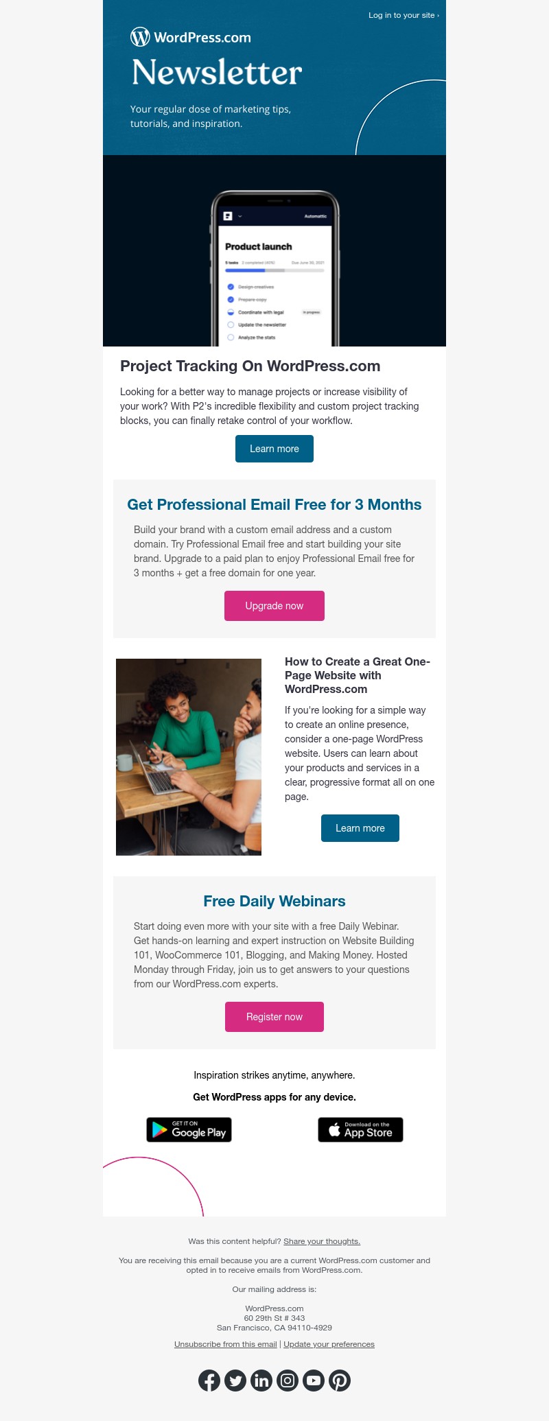 WordPress - Manage your project workflow with WordPress.com