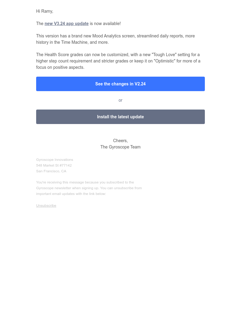 Gyroscope - ✨ New app update: Mood Analytics, improved health reports, and more...