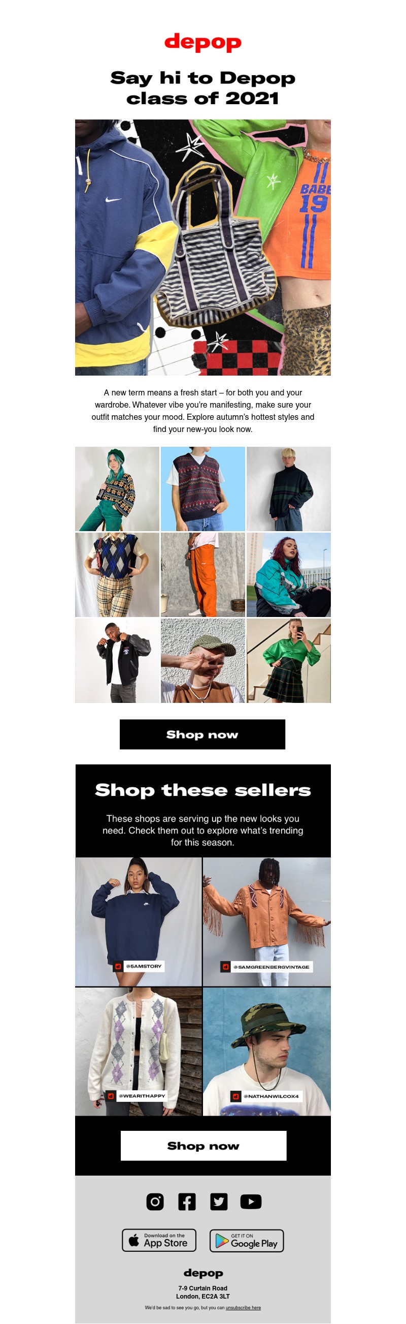 Depop - Got your new term style?