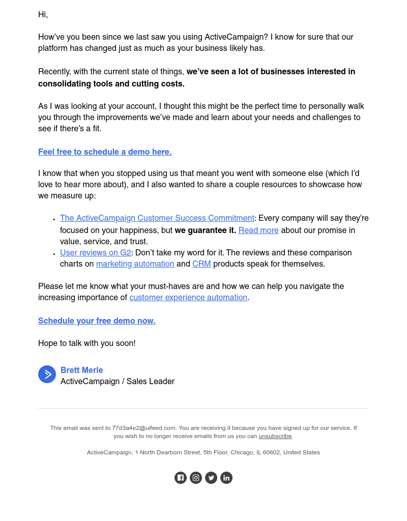  - Updates since you last used ActiveCampaign...