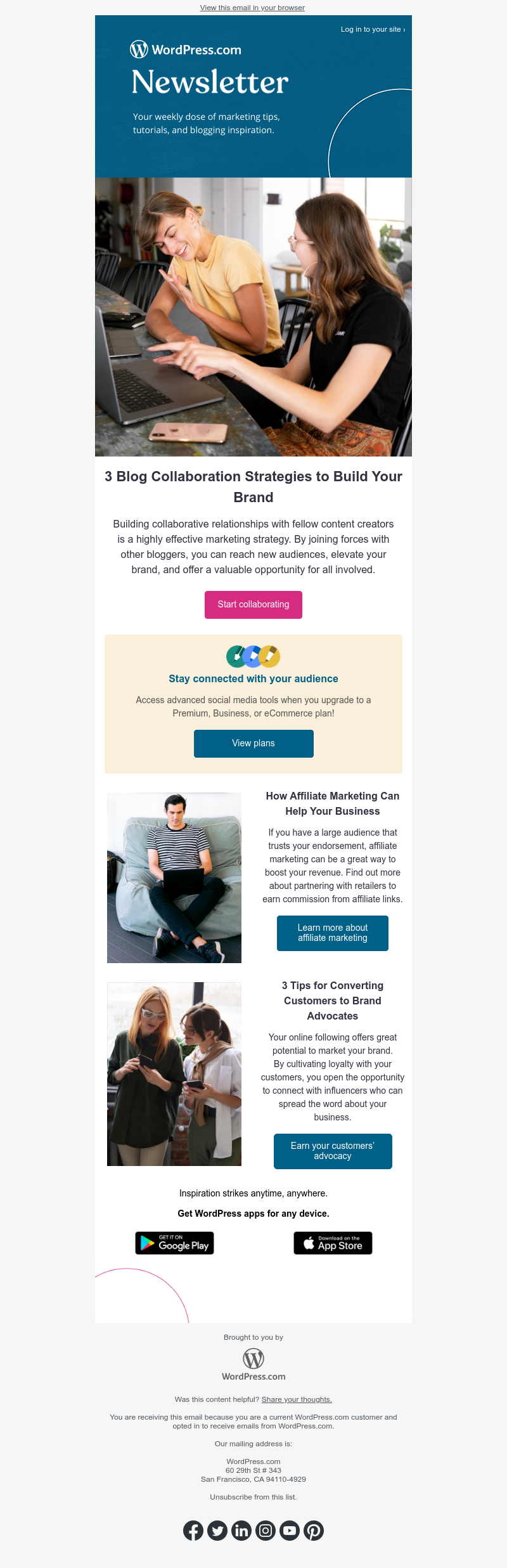 WordPress - Want to boost your brand’s reputation? Try teaming up with fellow bloggers