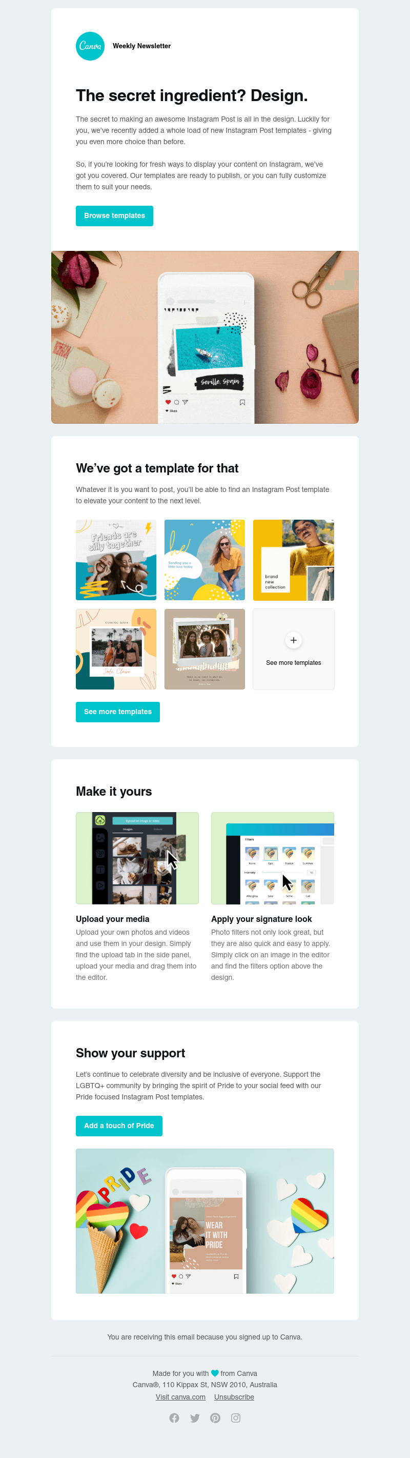 Canva - What makes a good Instagram Post?