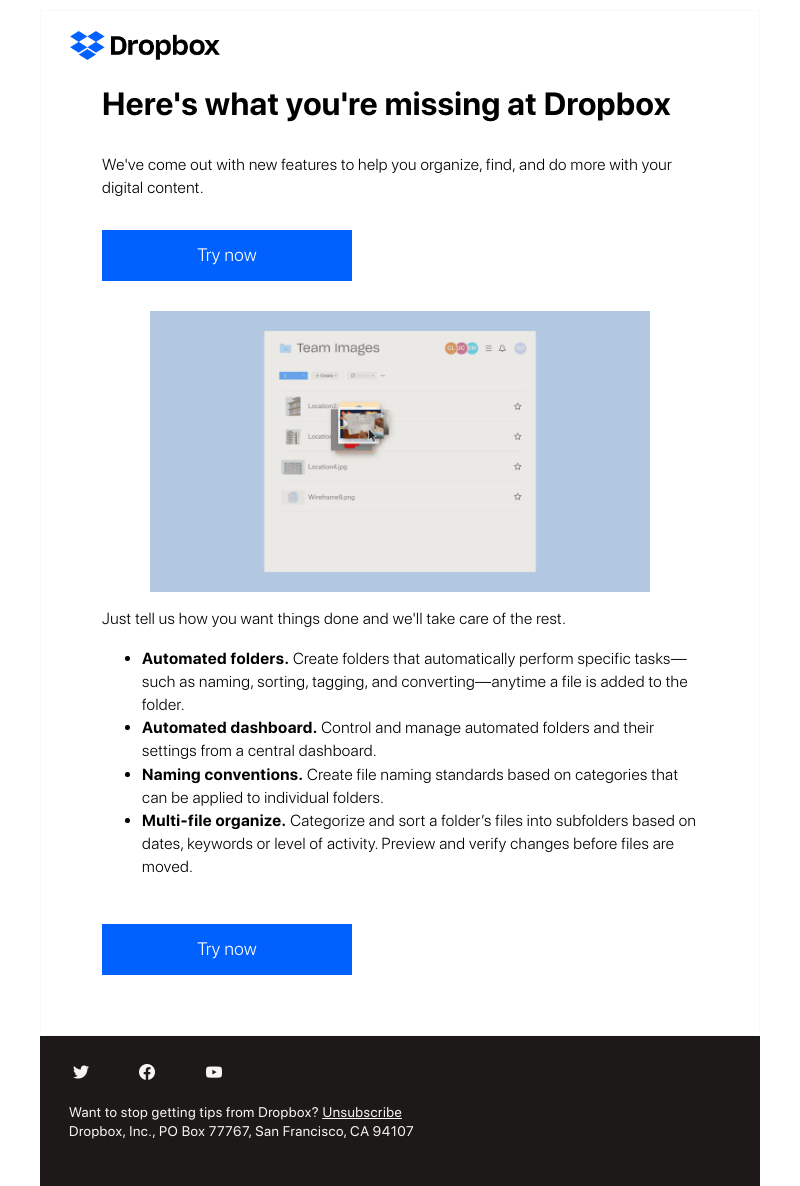 Dropbox - Have you seen these new features?