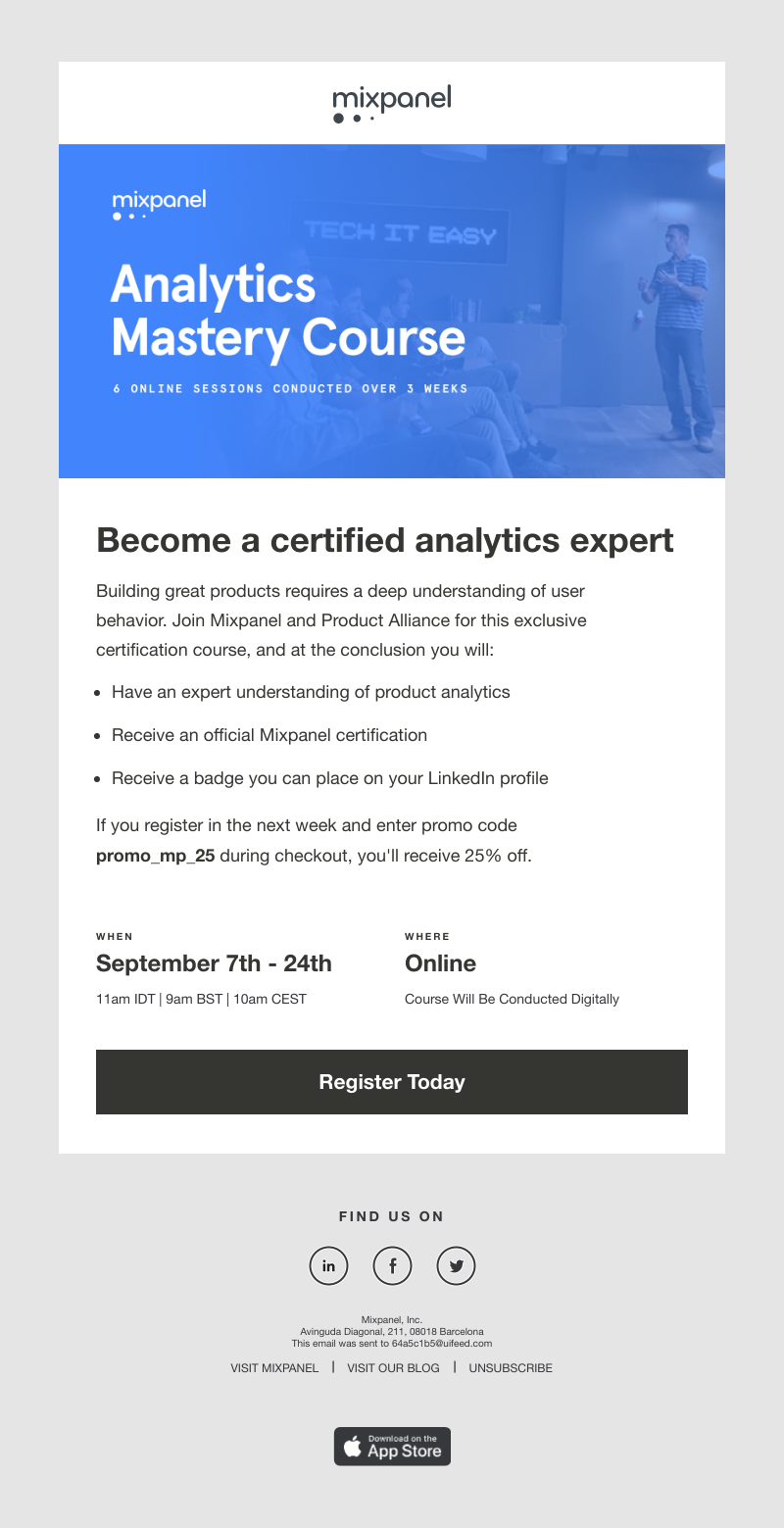 Mixpanel - Get Mixpanel Certified Today