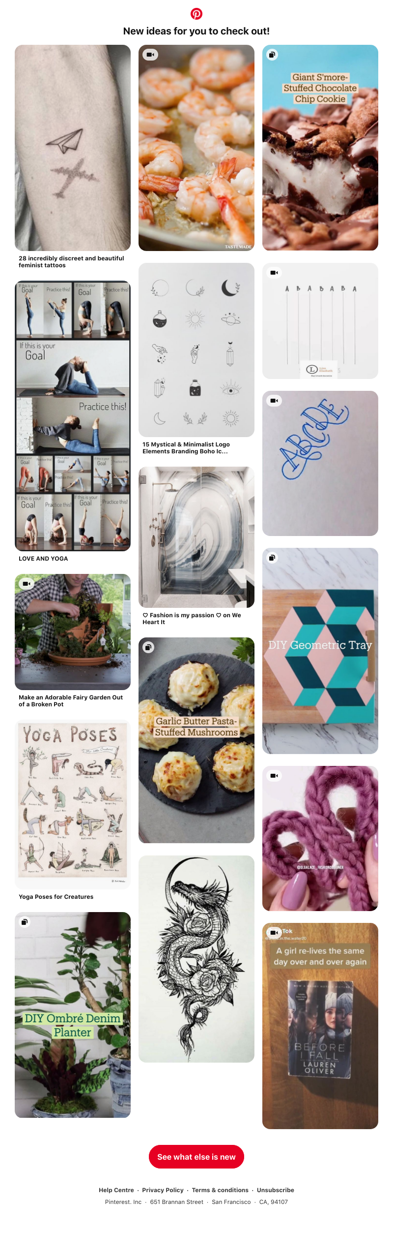 Pinterest - 📌 New ideas are ready for you