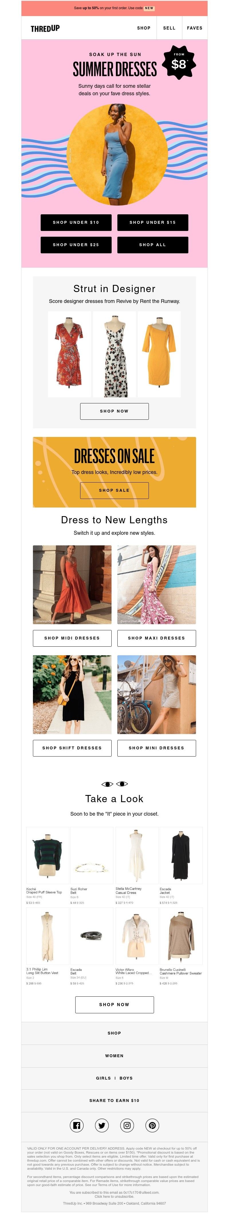 thredUP - Spice up your dress collection 🔥