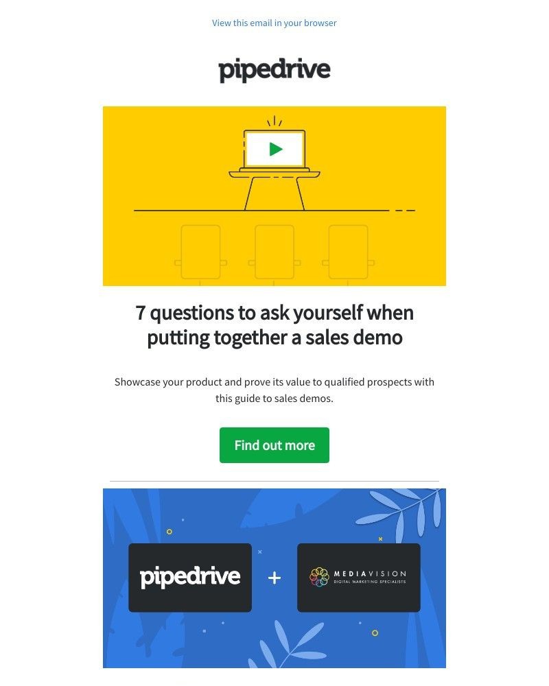 Pipedrive - 7 questions to ask yourself when creating a sales demo