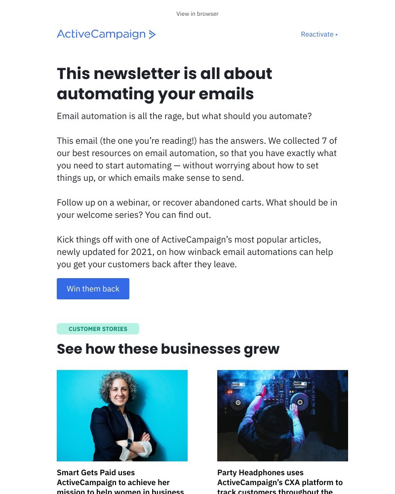 - 7 ways to automate emails (fast set-up)