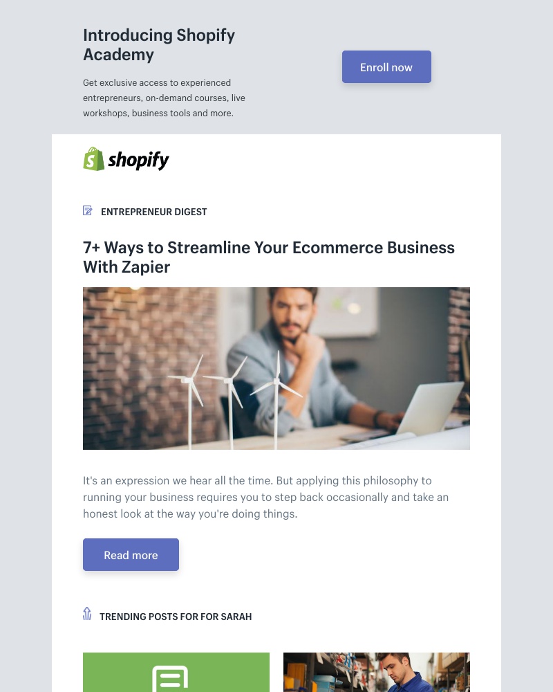Shopify - 7 Ways to Streamline Your Business