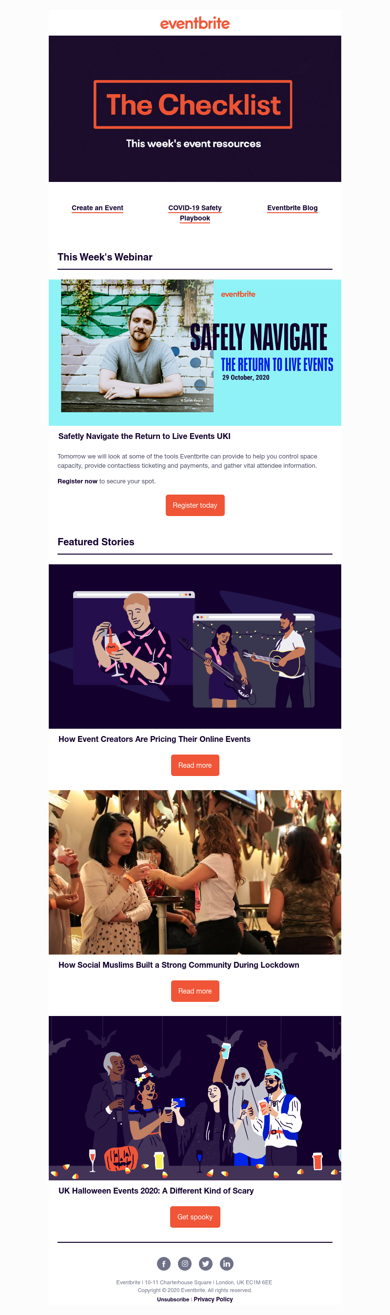 Eventbrite - You're Invited: How to Safely Navigate the Return To Live Events