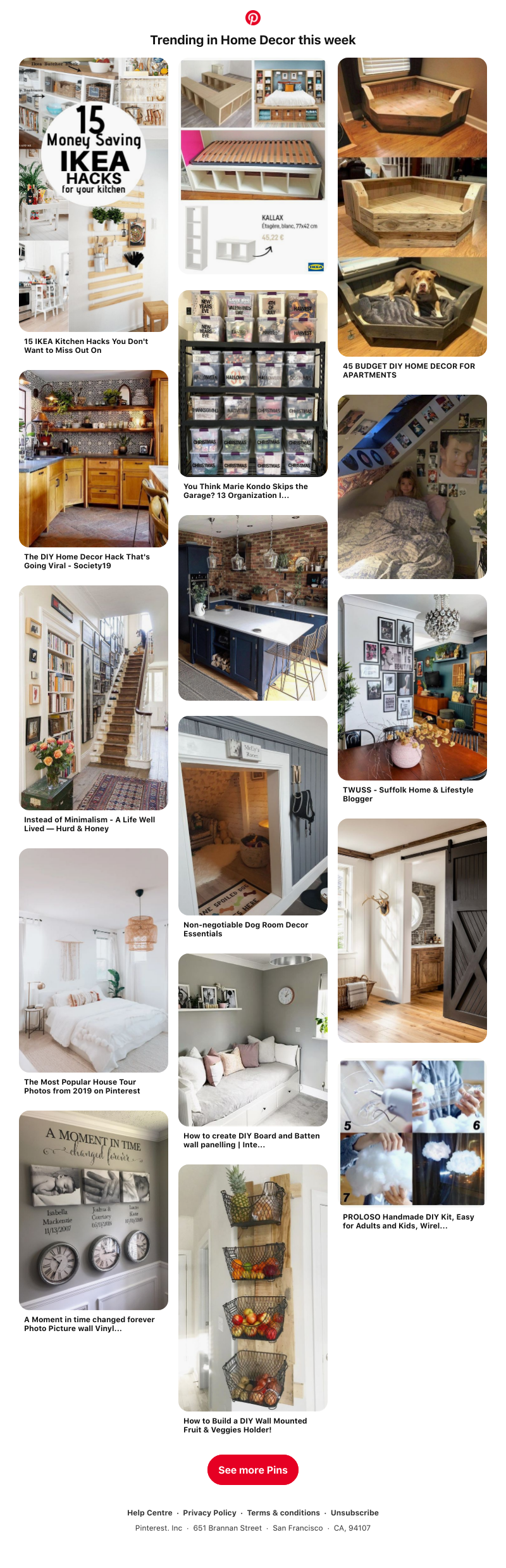 Pinterest - 🛠 Diy home décor, Home décor and more Pins trending on Pinterest