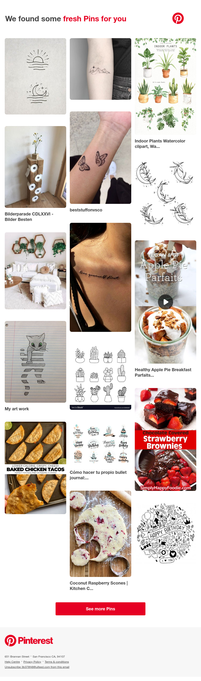 Pinterest - We think you'll like these 16 Pins