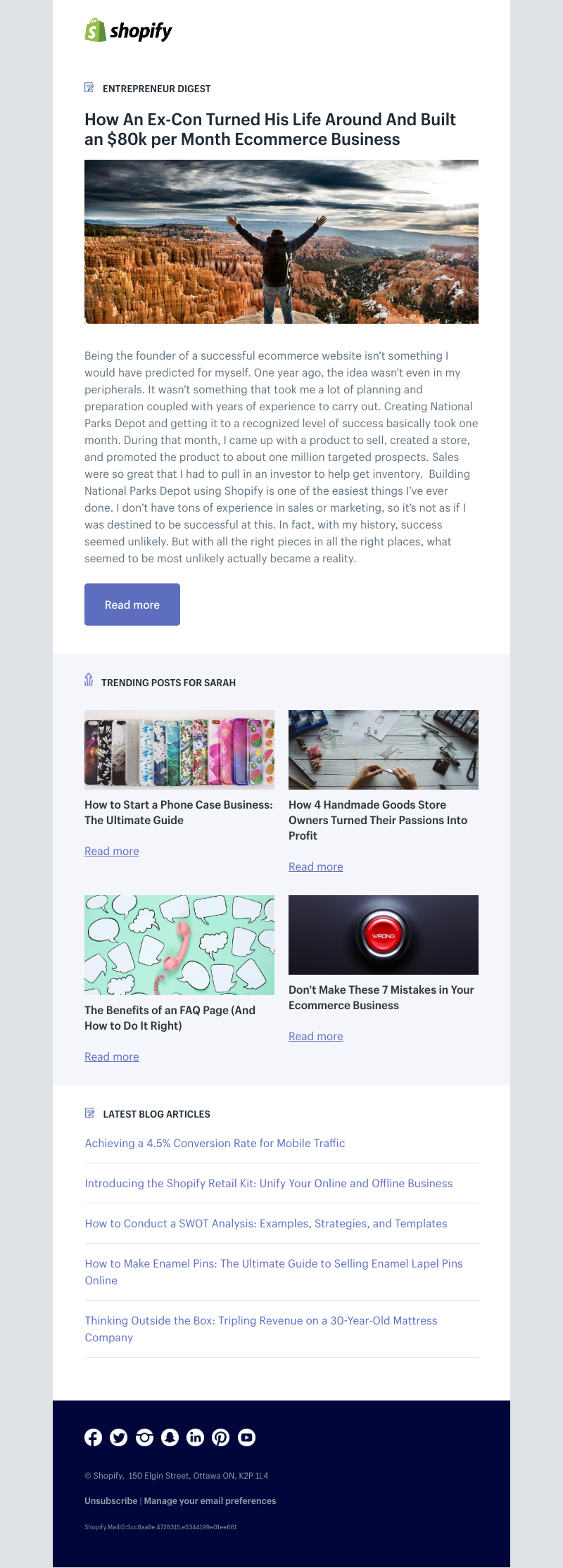 Shopify - How An Ex-Con Turned His Life Around And Built an $80k per Month Ecommerce Business