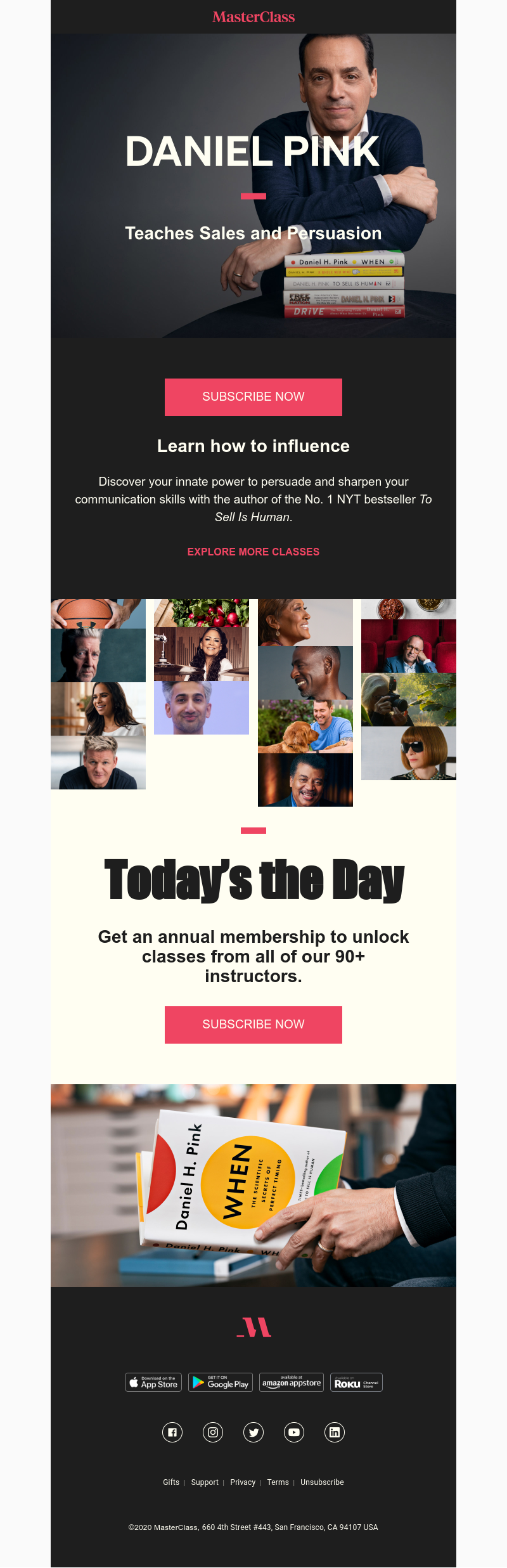  - Meet your new instructor: Daniel Pink