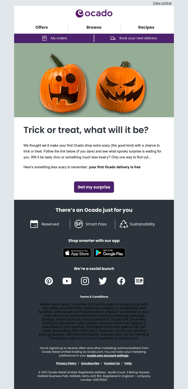  - Your spooky surprise is waiting