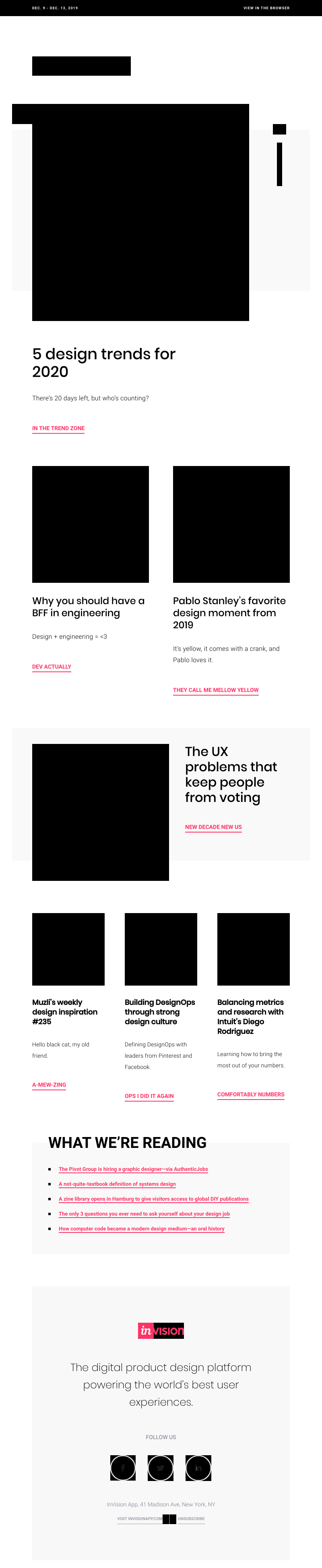 InVision - 2020 vision