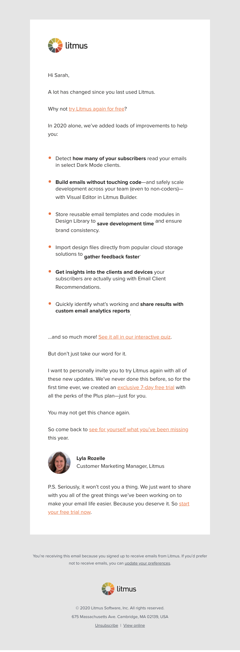 Litmus - Try Litmus again for free (we’ve made BIG improvements!)